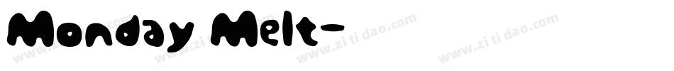 Monday Melt字体转换